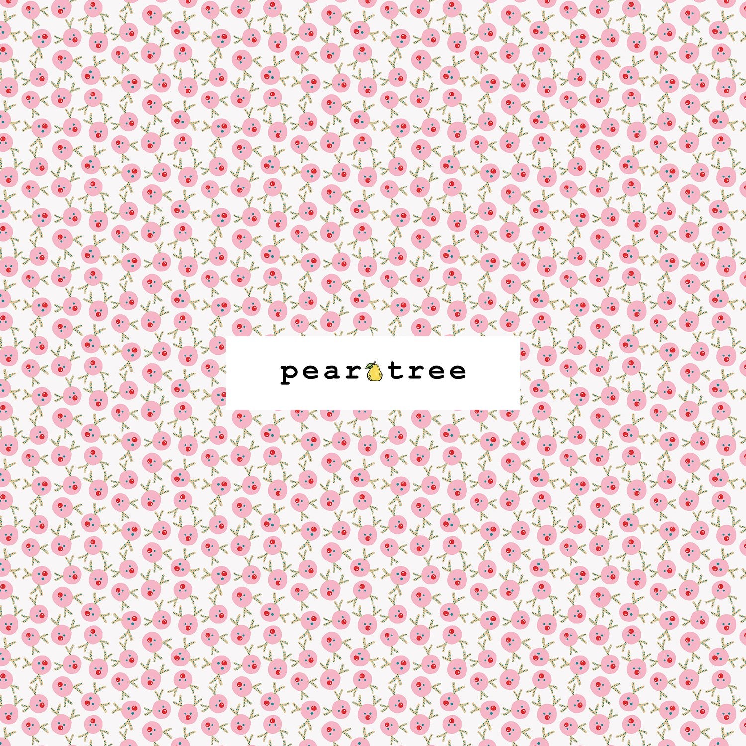 RJR Fabrics Rein In Deer - Pink Fabric