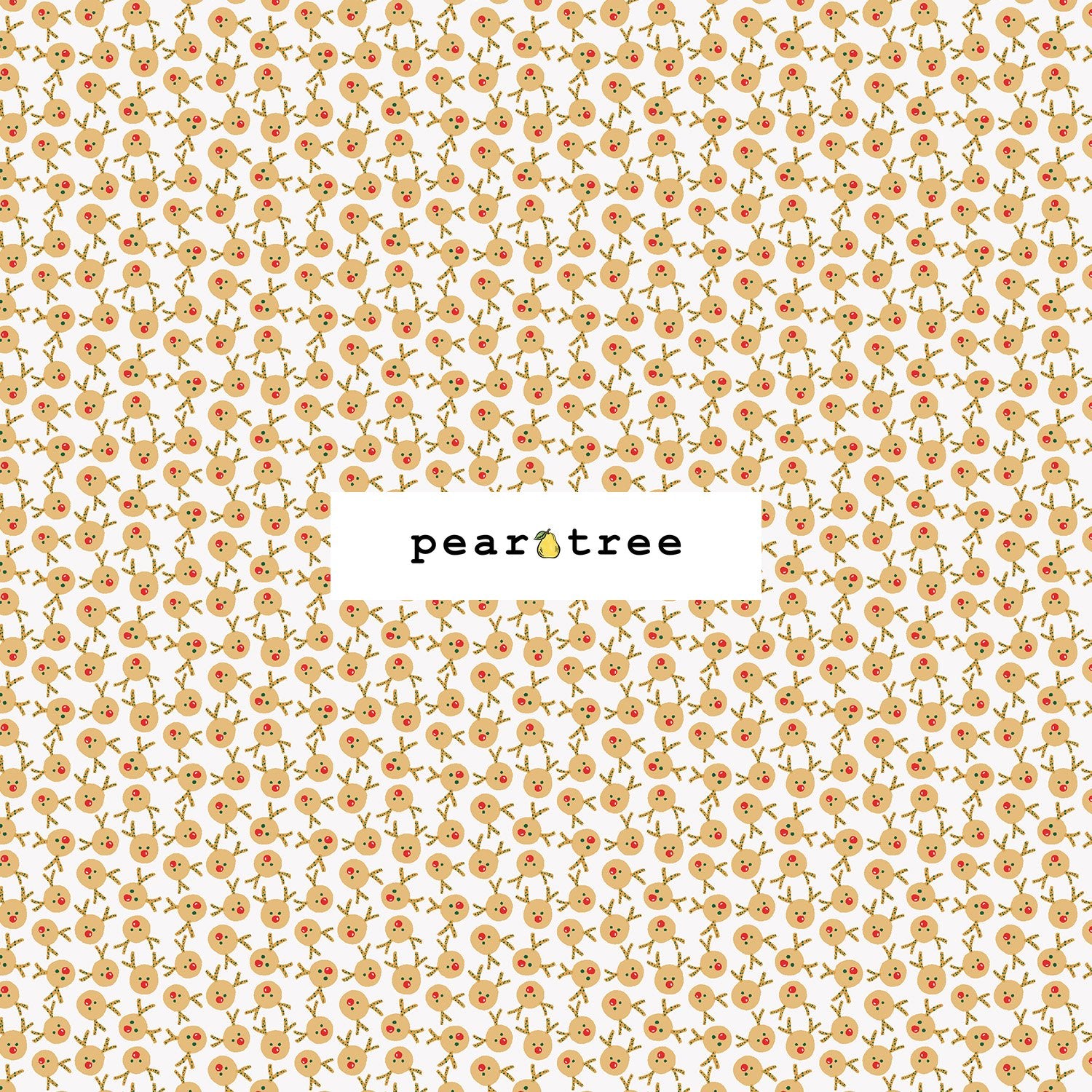 RJR Fabrics Rein In Deer - Tan Fabric