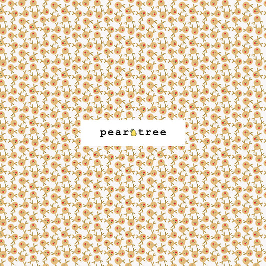 RJR Fabrics Rein In Deer - Tan Fabric