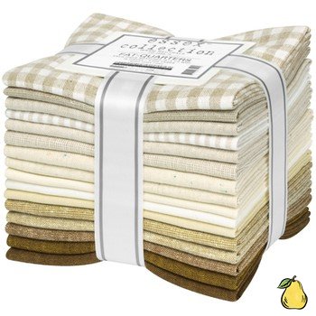 Robert Kaufman Fabrics Warm Neutrals Bundle - 16 Fat Quarters