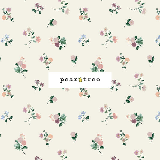 Rifle Paper Co Ditsy Dahlia - Cream Fabric