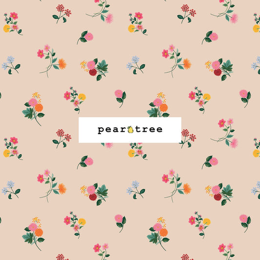 Rifle Paper Co Ditsy Dahlia - Blush Fabric