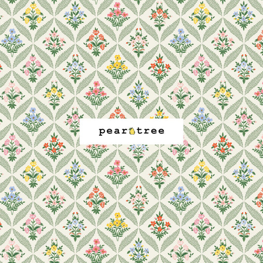 Rifle Paper Co Estee Garden - Cream Multi Fabric
