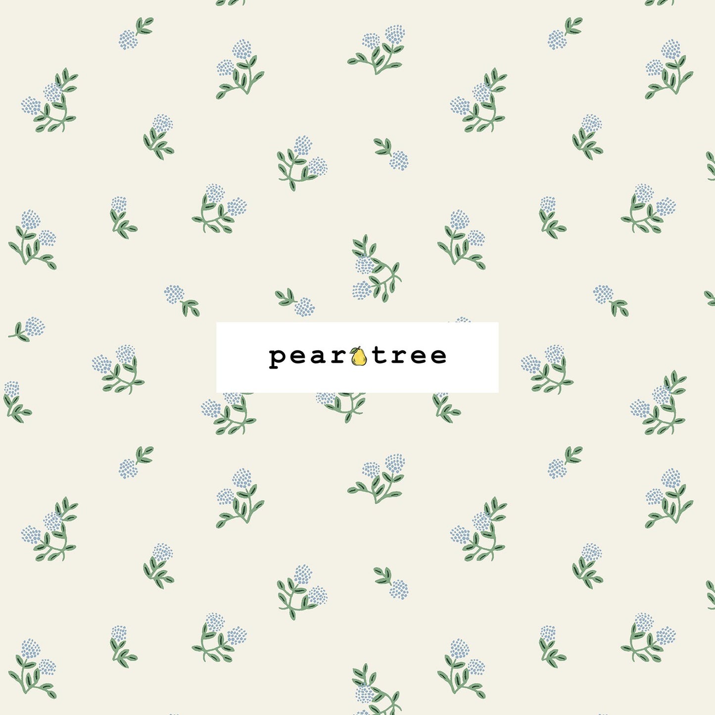Rifle Paper Co Ditsy Hydrangea - Cream Fabric
