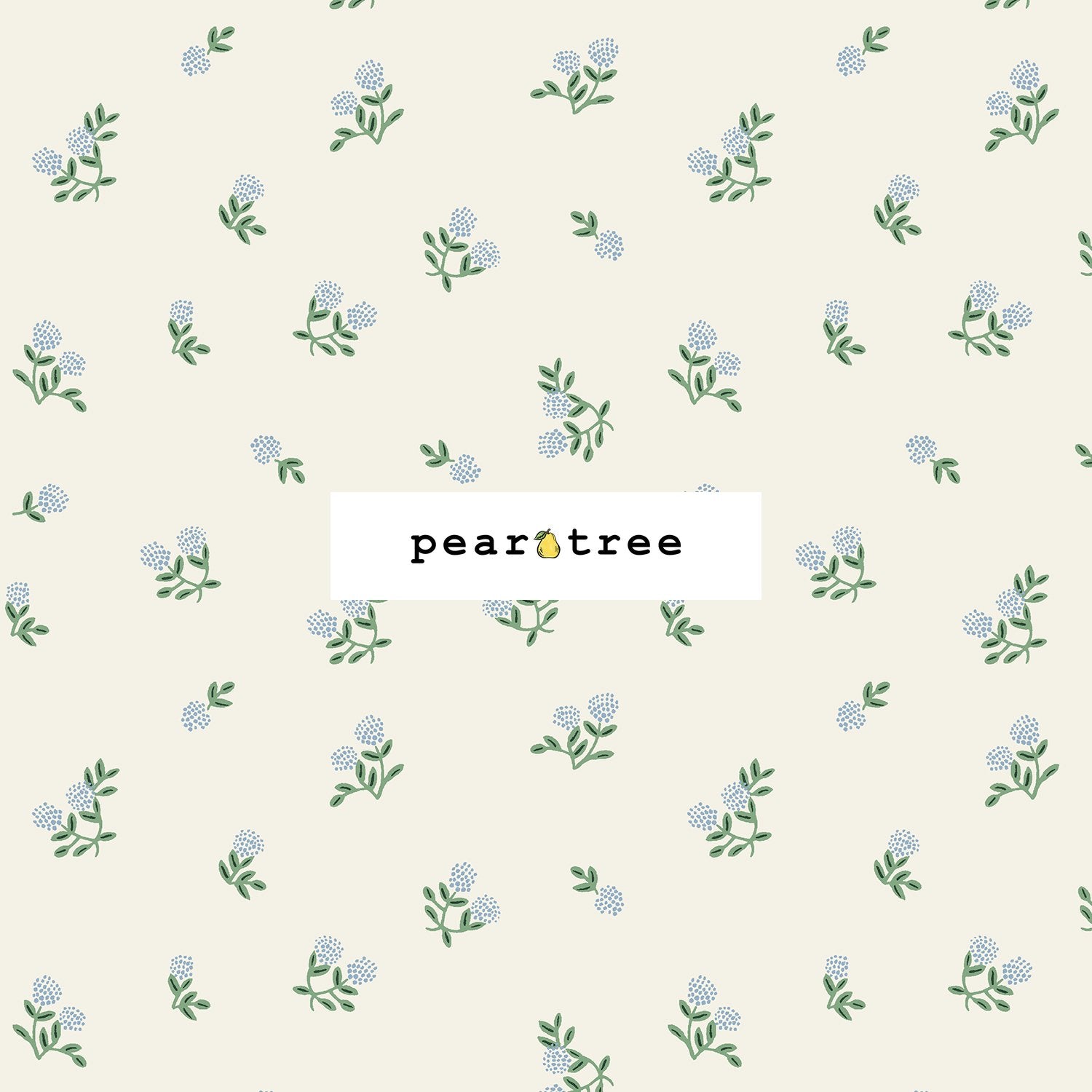 Rifle Paper Co Ditsy Hydrangea - Cream Fabric