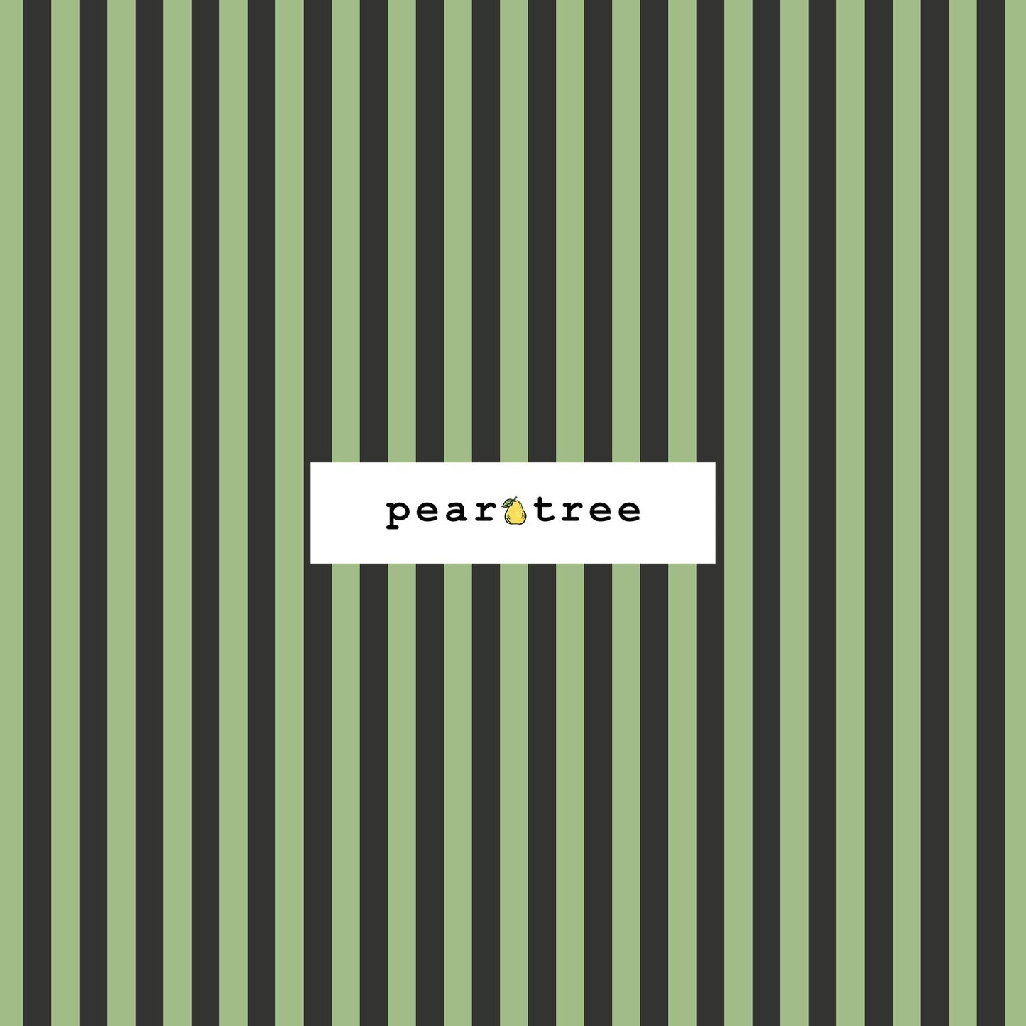 Rifle Paper Co Cabana Stripe - Green Fabric