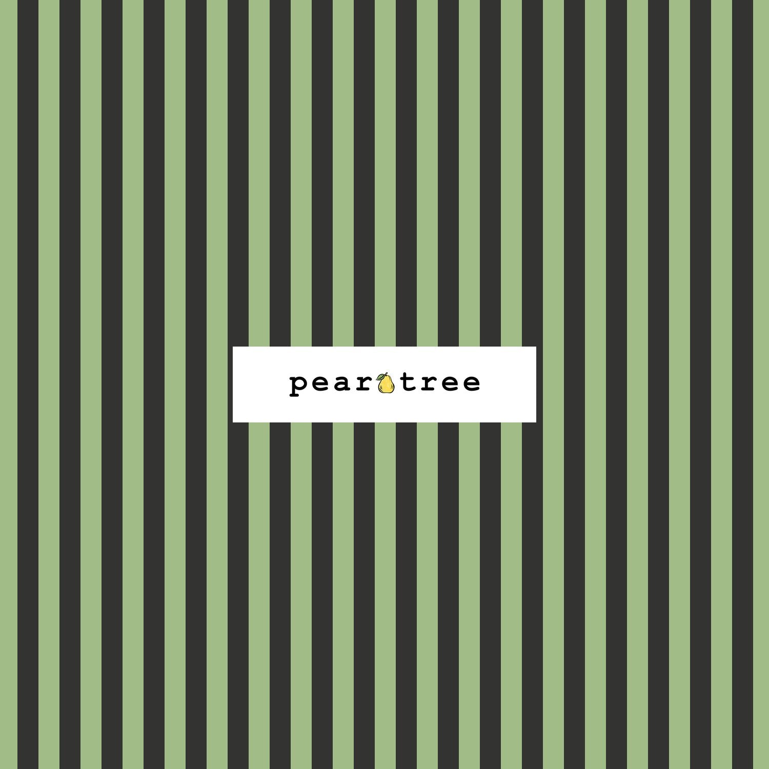 Rifle Paper Co Cabana Stripe - Green Fabric