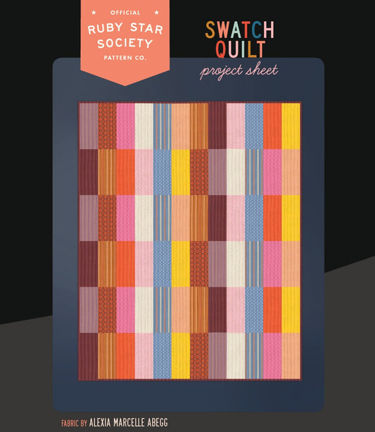 Swatch Quilt by Ruby Star Society - Free Quilting Pattern PDF Download