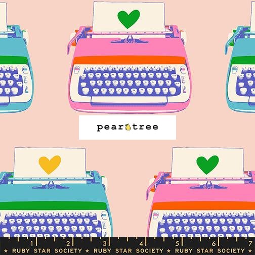 Ruby Star Society Vintage Pink Typewriters