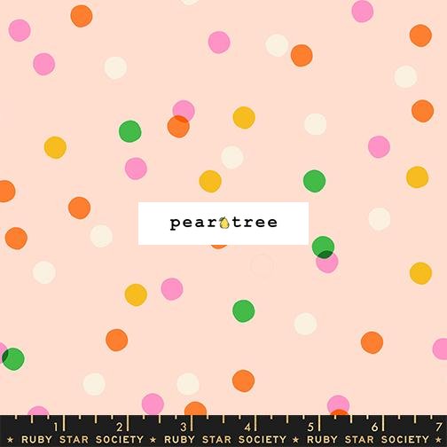 Ruby Star Society Confetti Dots - Peach Blossom