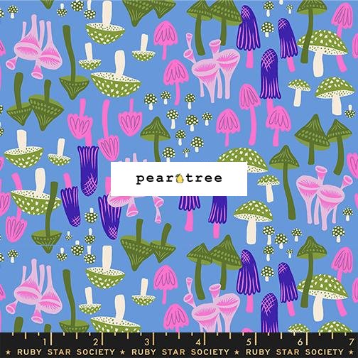 Ruby Star Society Mushroom Land - Lindley Blue