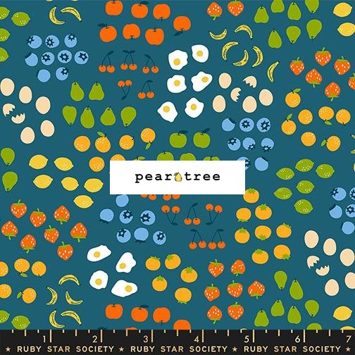 Ruby Star Society Teal - Fruit Breakfast