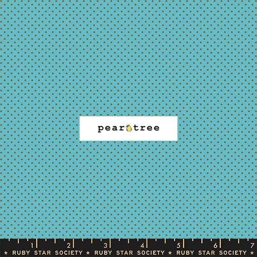 Ruby Star Society Turquoise - Mini Dots