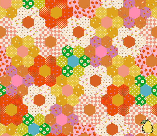 Ruby Star Society Verdant - Vintage Hexie