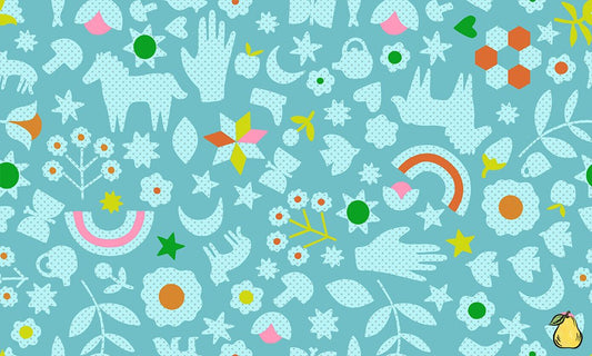 Ruby Star Society Turquoise - Little Luck Novelty