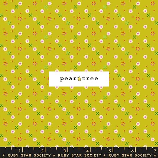 Ruby Star Society Pistachio - Flower Toss