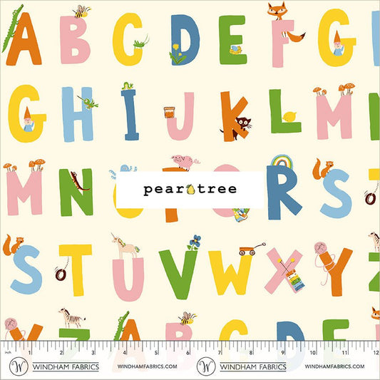 Windham Fabrics Alphabet - Cream