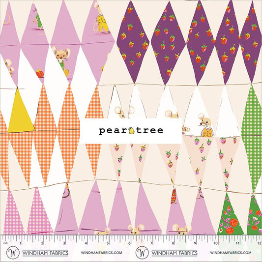 Windham Fabrics Trixie Collage - Blush