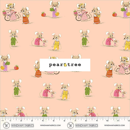 Windham Fabrics Country Mouse  City Mouse - Blush