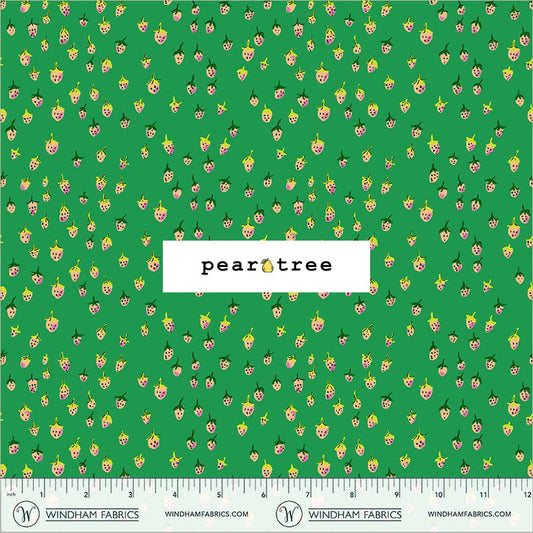 Windham Fabrics Field Strawberries - Jade