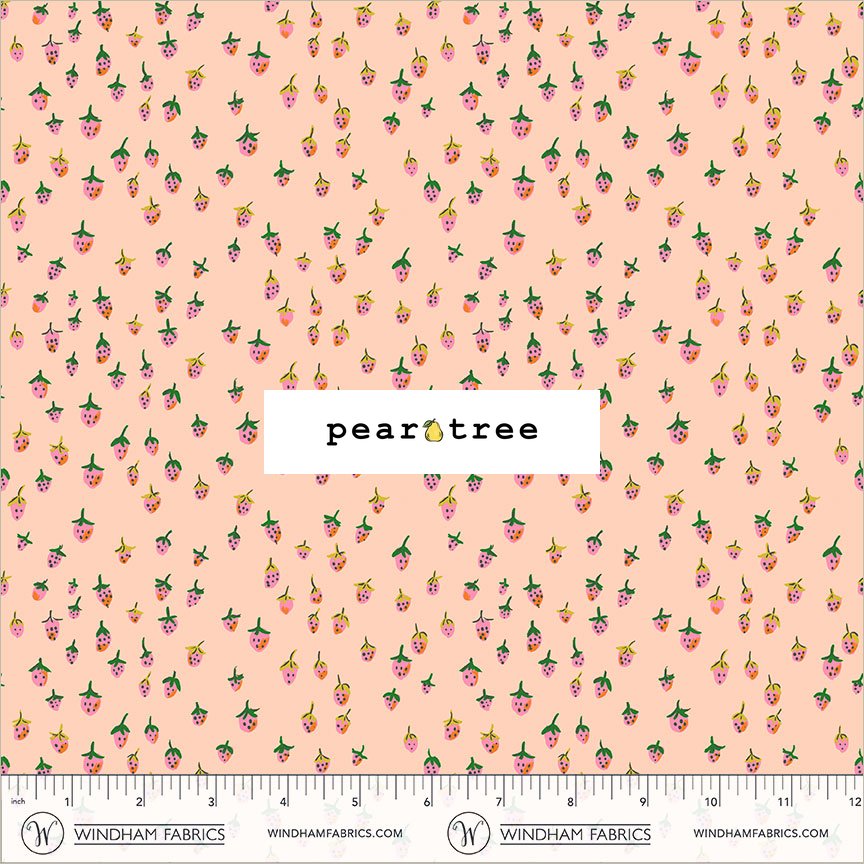 Windham Fabrics Field Strawberries - Blush