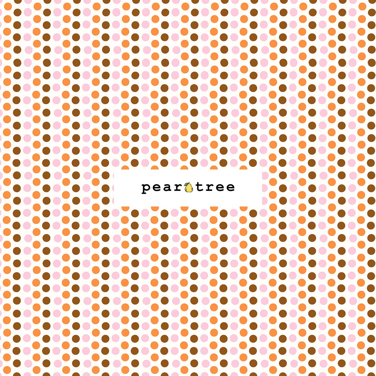 Windham Fabrics Pink And Orange Dots