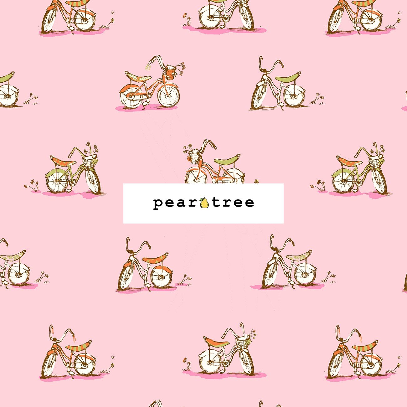 Windham Fabrics Pink Dream Bike
