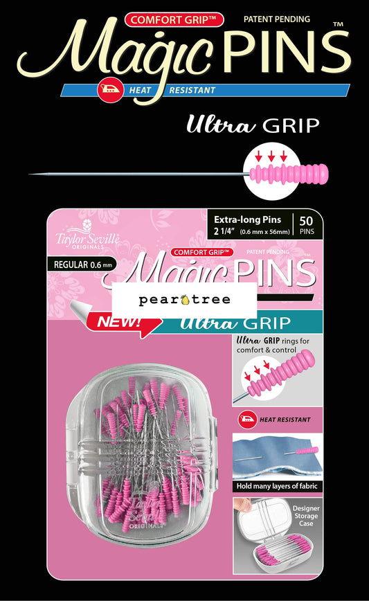 Magic Pins Ultra Grip Extra Long Regular - 50pc | Notions | 220047