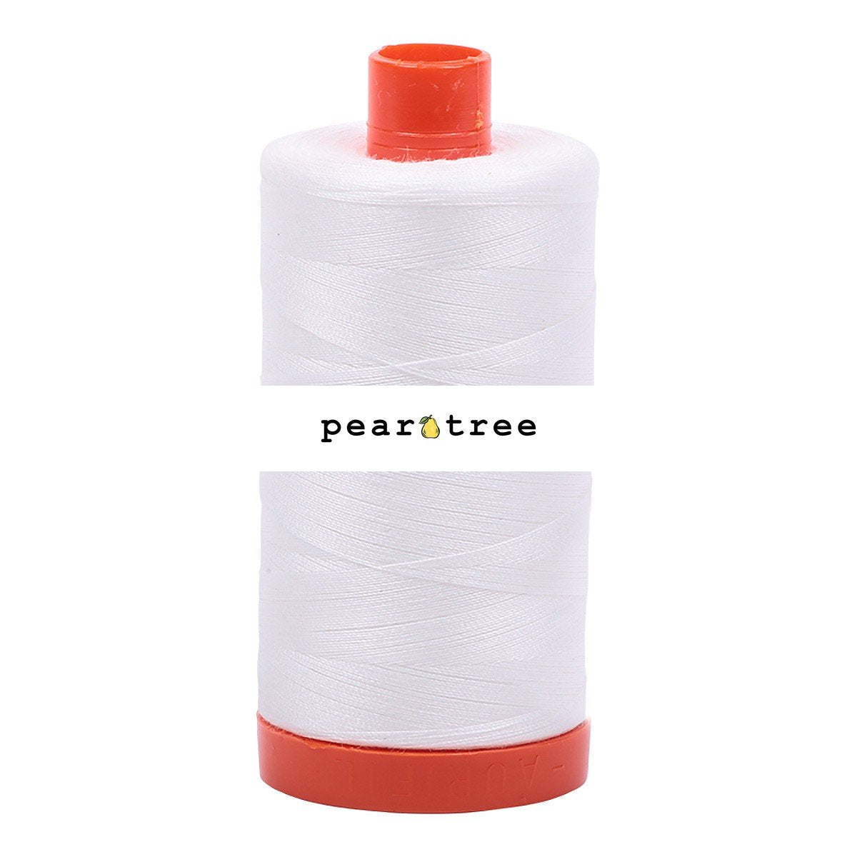 Checker Aurifil Mako Cotton Thread Solid - Natural White - 50wt 1422yds