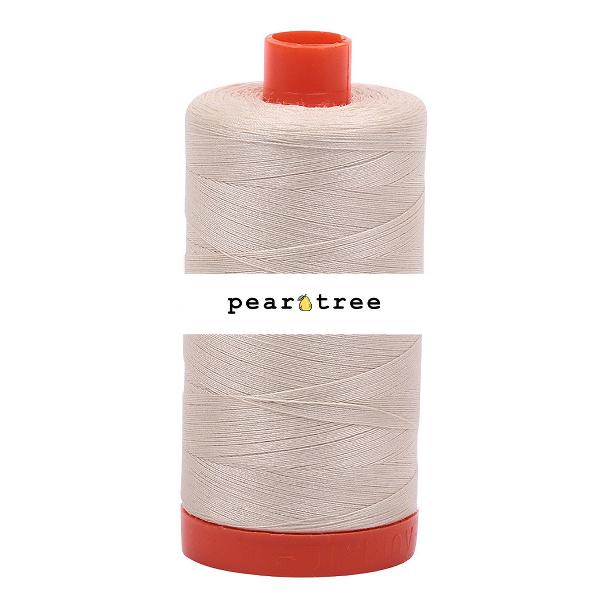 Checker Aurifil Mako Cotton Thread Solid - Light Beige - 50wt 1422yds