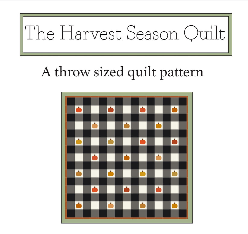 The Harvest Season Quilt - Quilting Pattern PDF Download – Pear Tree Market