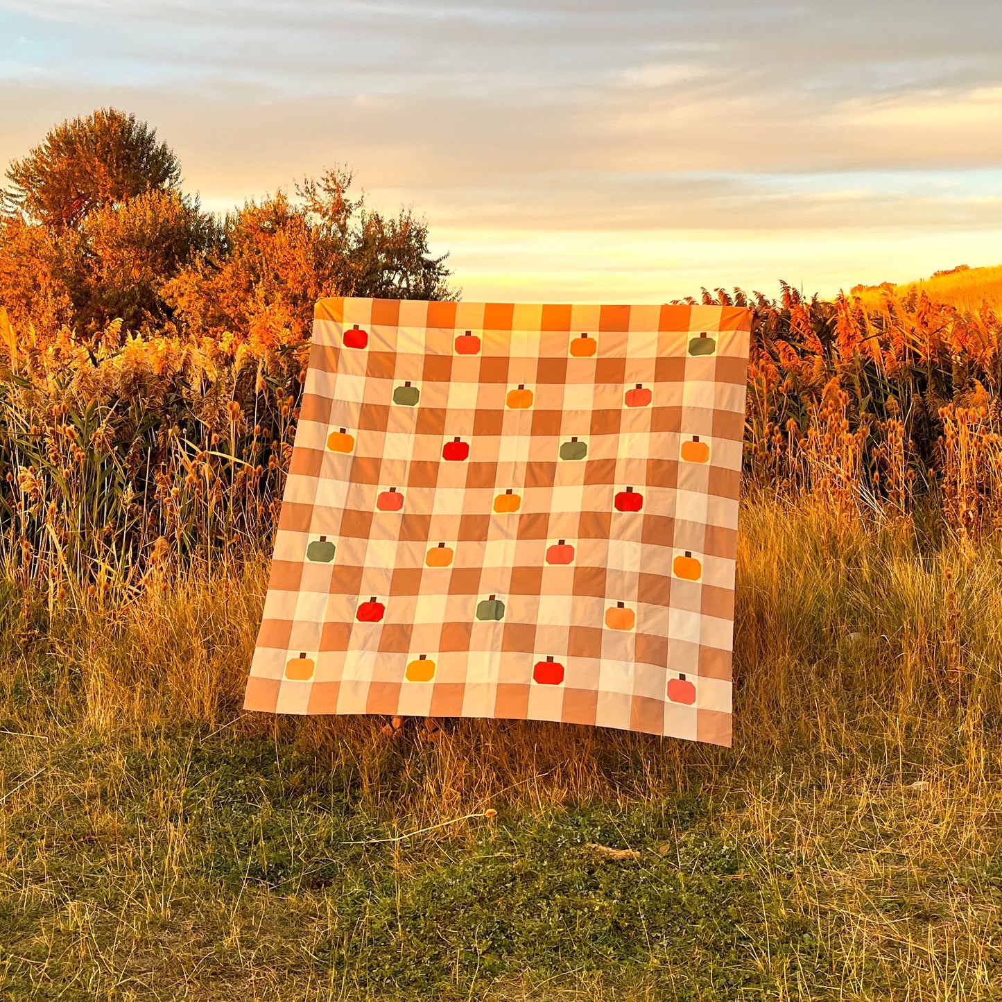 The Harvest Season Quilt - Quilting Pattern PDF Download