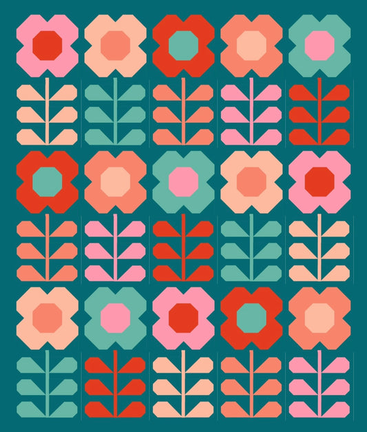 Pen + Paper Patterns Hello Spring - Flourish Quilt Kit Bundle - Pattern Not Included | Pear Tree Market