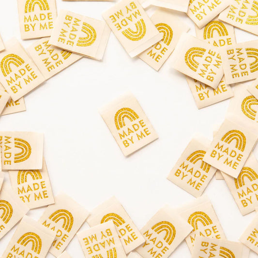 Other Made by Me Gold Sewing Labels by Sarah Hearts