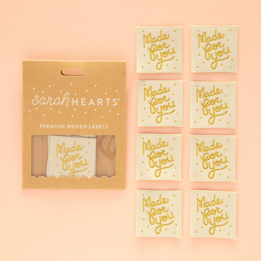 Other Made for You Gold Sewing Labels