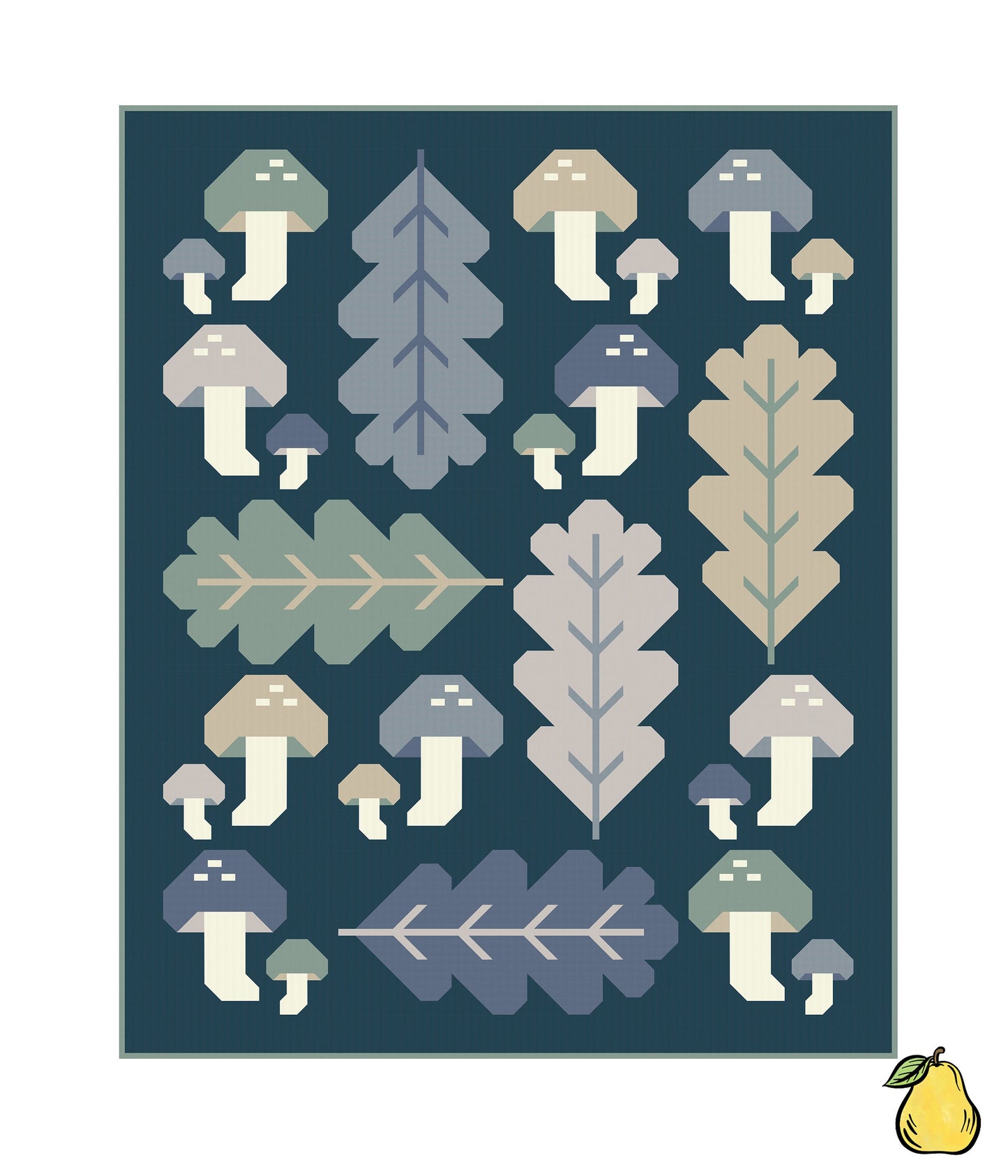 Pen + Paper Patterns Forest Fungi- Moody Mushroom Quilt Kit Bundle | Pear Tree Market