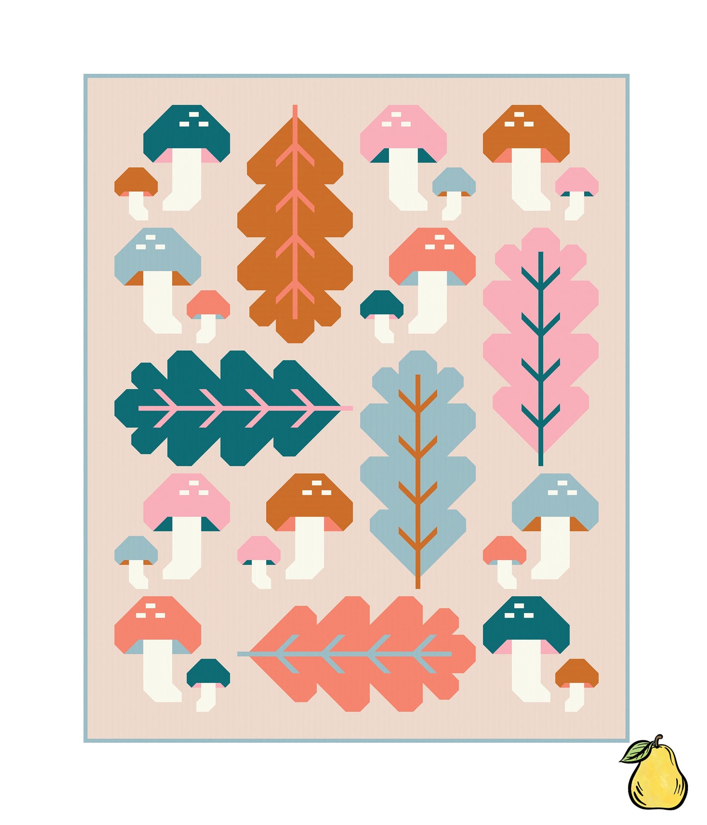 Pen + Paper Patterns Forest Fungi- Sweet Shitake Quilt Kit Bundle | Pear Tree Market