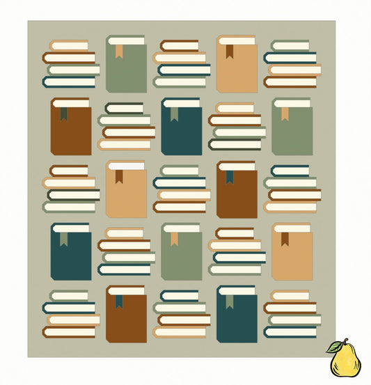 Pen + Paper Patterns Book Nook-Librocubicultarist Quilt Kit Bundle - Pattern Not Included | Pear Tree Market