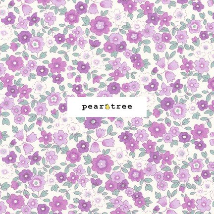 Purple | Sevenberry: Petite Garden | Robert Kaufman Fabrics | SB-6112D2-4