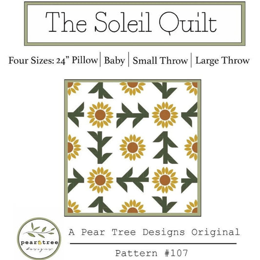 The Soleil Quilt - Quilting Pattern PDF Download